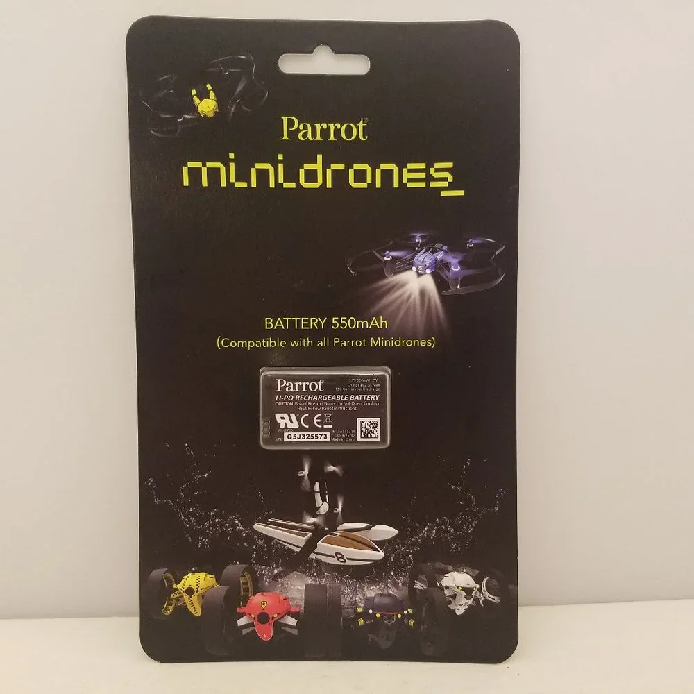 Parrot mini drones Rechargeable Lithium-Polymer (LiPo) Battery 550mAh
